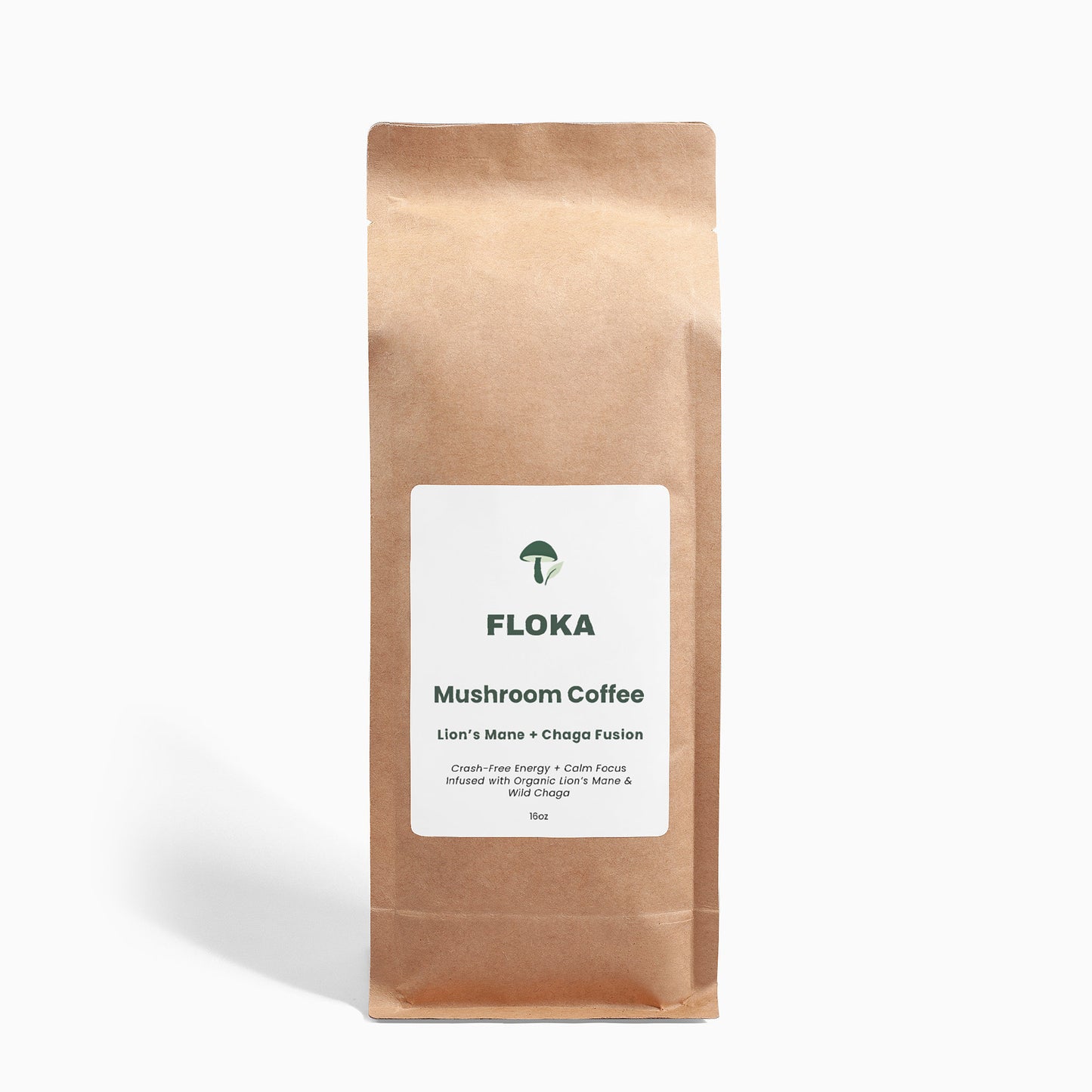 FLOKA Mushroom Coffee 16oz