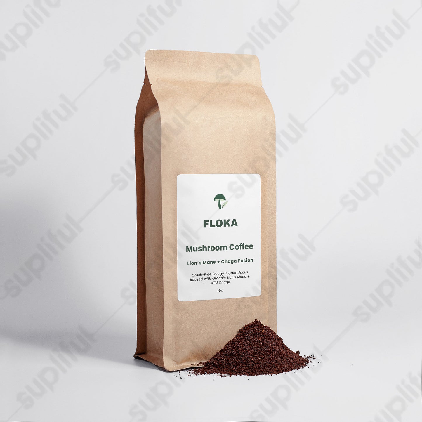 FLOKA Mushroom Coffee 16oz
